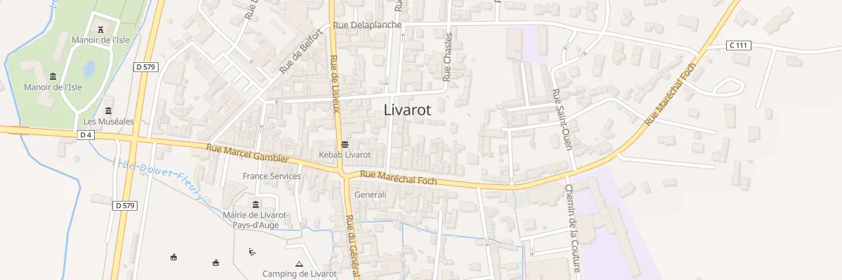 Plan du 28B Rue Mal Foch à Livarot-Pays-d’Auge
