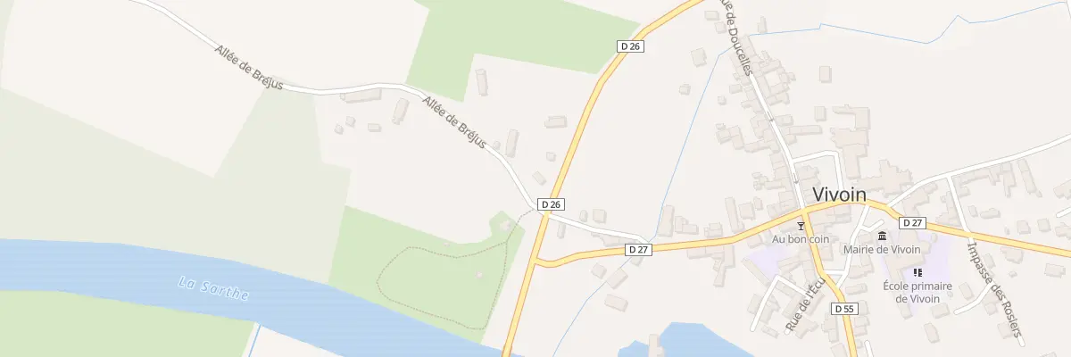 Plan du 5075 Bellenoche à Vivoin