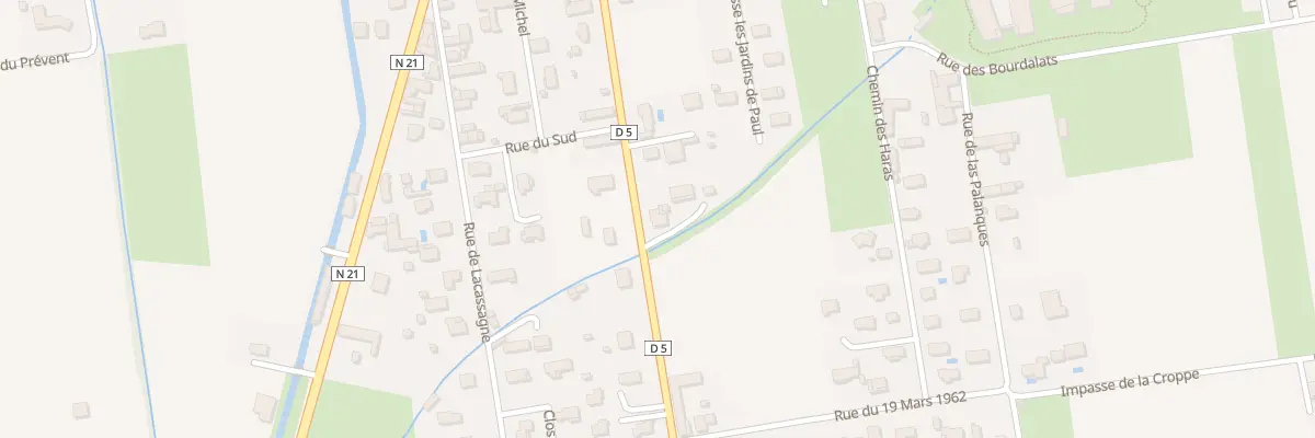 Plan du 49 Rue Labastide Clairence à Rabastens-de-Bigorre