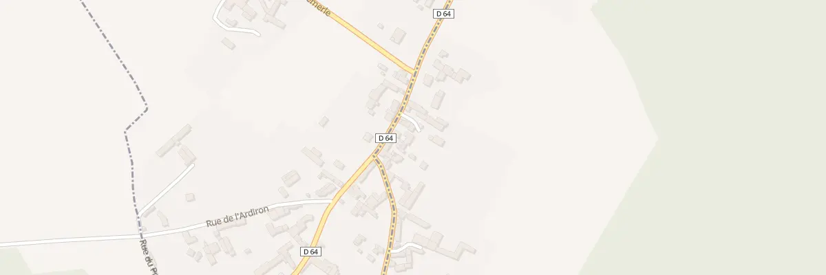 Plan du 25 Rue des Hautes Chauleries à Verrue