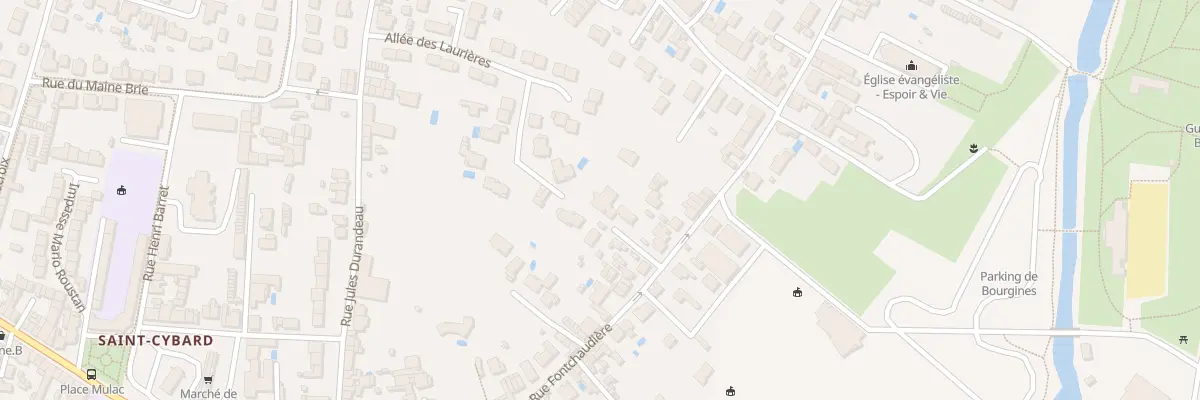 Plan du 149 Rue Fontchaudiere à Angoulême