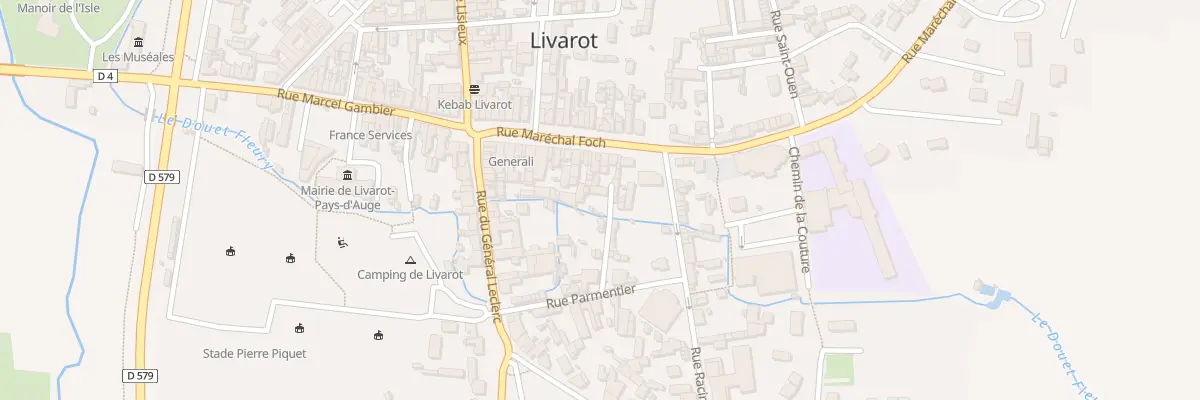 Plan du 41 Rue Mal Foch à Livarot-Pays-d’Auge