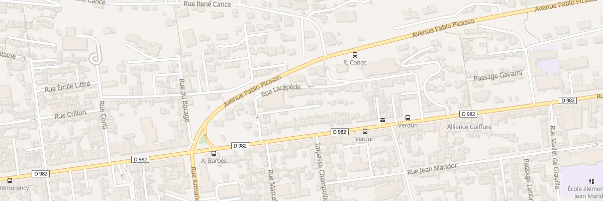 Plan du 22 Rue Lacépède au Havre