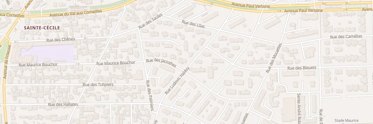 Plan du 17 Rue des Jacinthes au Havre