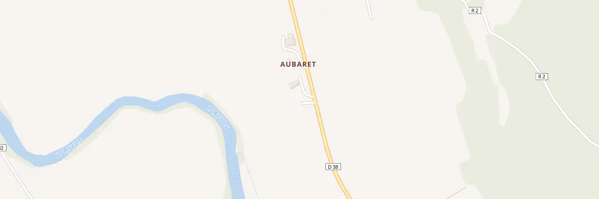 Plan du 5036B Aubaret à Saint-Justin