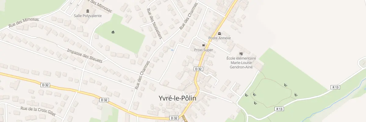 Plan du 8 Che des Magnolias à Yvré-le-Pôlin