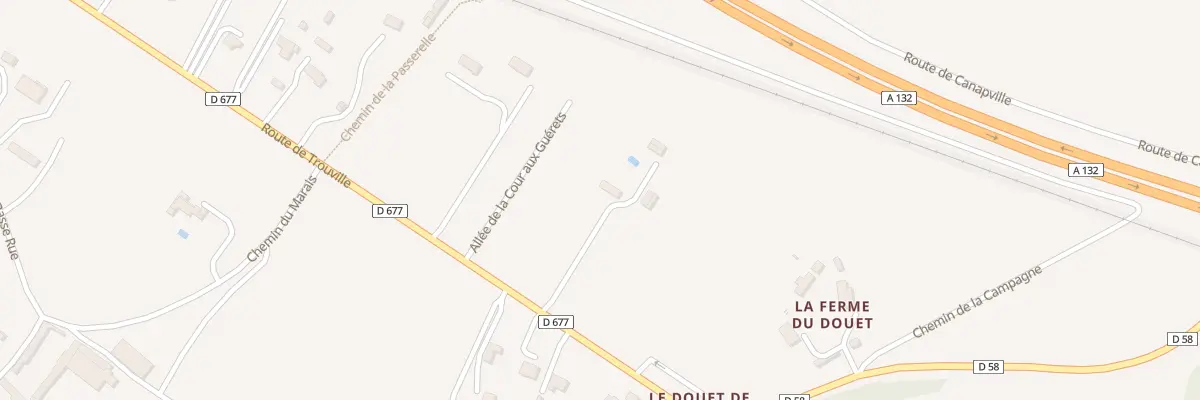 Plan du 166 Rte de Trouville à Saint-Martin-aux-Chartrains