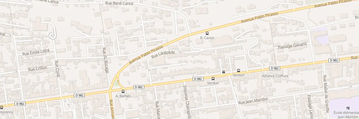 Plan du 26 Rue Lacépède au Havre