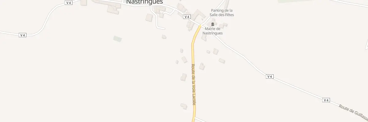 Plan du 2 Les Grandes Vignes à Nastringues