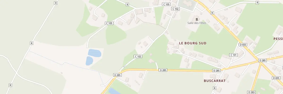 Plan du 182 Rue du Lavoir à Fargues-sur-Ourbise