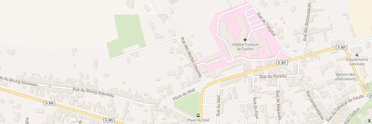Plan du 5 Rue des Mortes Oeuvres au Lude