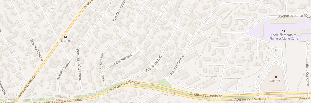 Plan du 121 Rue Pierre Loti au Havre