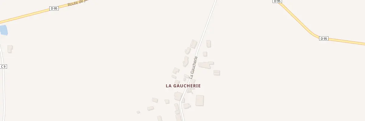 Plan du 5419F La Gaucherie à Coulombiers