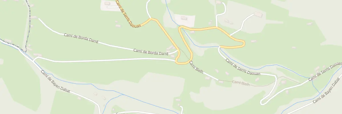 Plan du 25 Cami dé Serris Daouan à Beaudéan