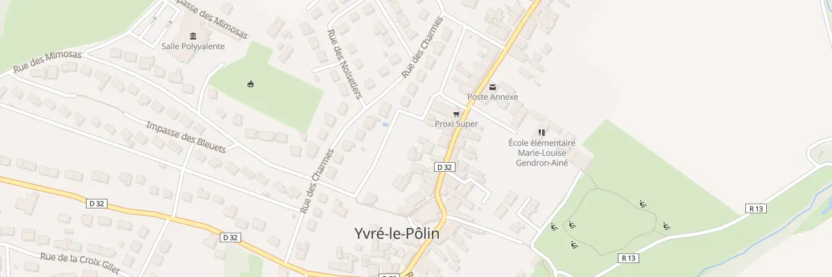 Plan de Che des Magnolias à Yvré-le-Pôlin