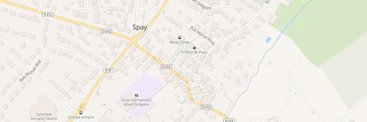 Plan du 1 Imp du Huit Mai 1945 à Spay