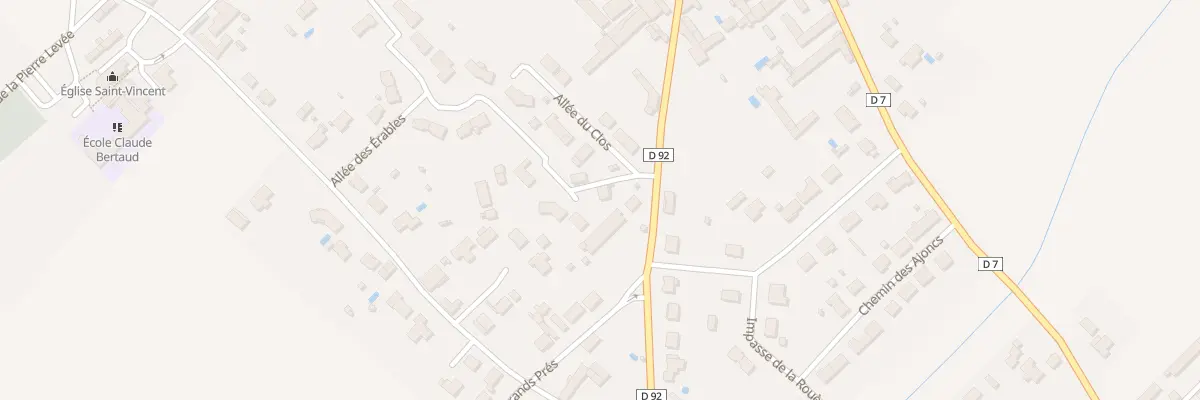 Plan du 1B Rue Quéreux du Sable à Champigny en Rochereau