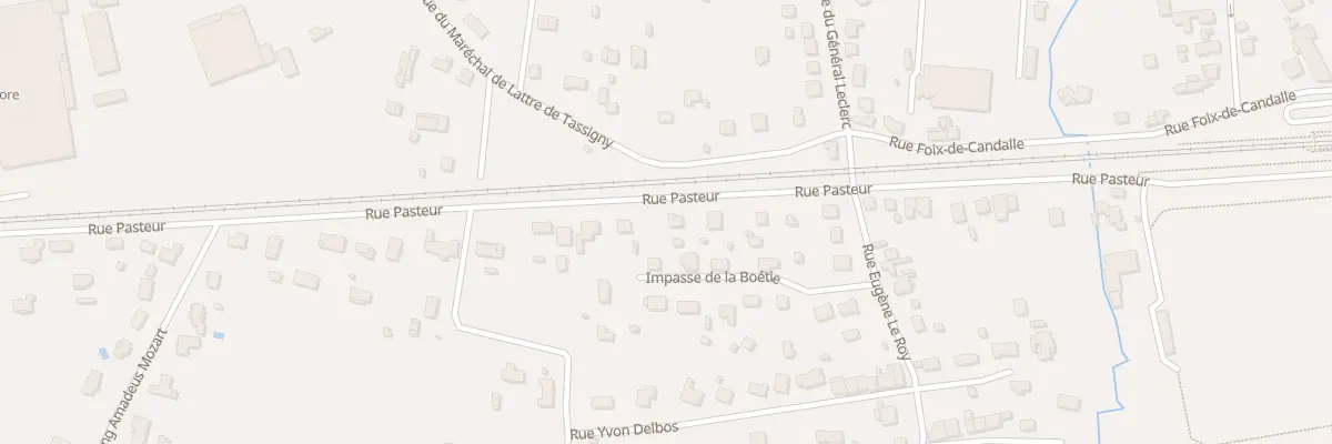 Plan du 31 Rue Pasteur à Montpon-Ménestérol