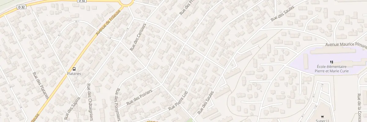 Plan du 14 Rue des Abricotiers au Havre