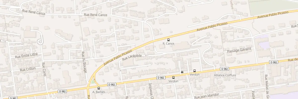 Plan du 25 Rue Lacépède au Havre