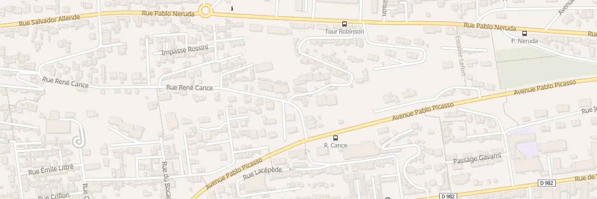 Plan du 50 Rue René Cance au Havre