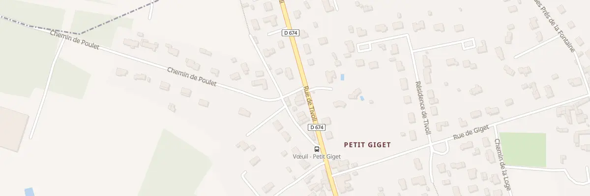 Plan du 5088 Petit Giget à Vœuil-et-Giget