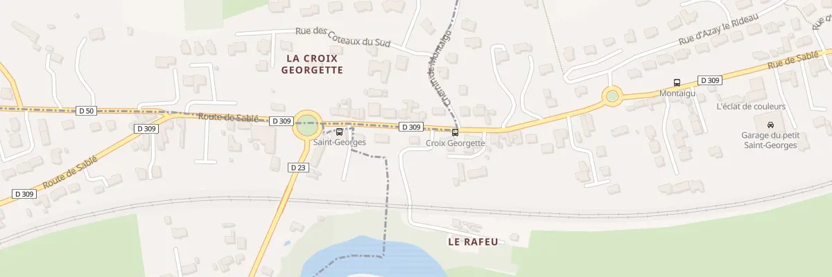 Plan du 375 Rue de Sablé au Mans