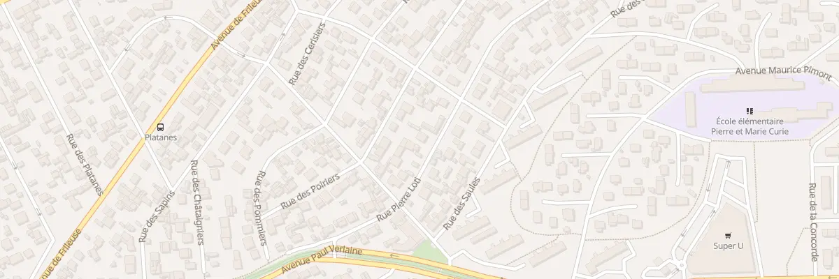 Plan du 125 Rue Pierre Loti au Havre