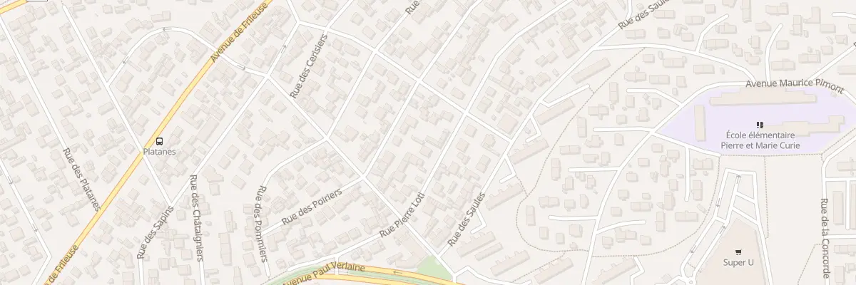 Plan du 129 Rue Pierre Loti au Havre