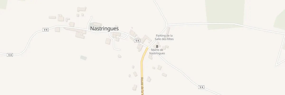 Plan du 3 Le Bourg à Nastringues
