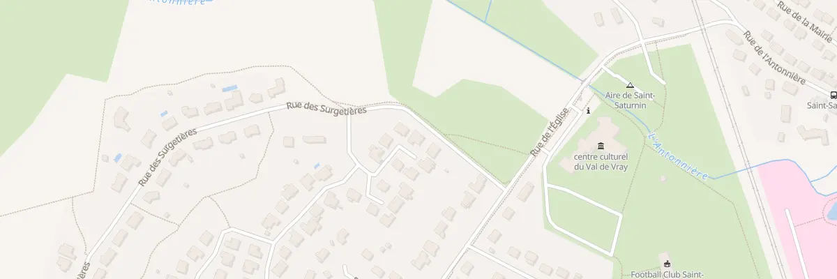 Plan du 3 Rue du Pré Vieux à Saint-Saturnin