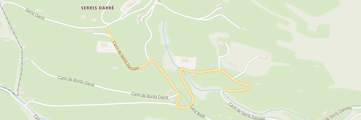Plan du 32 Cami dé Serris Daouan à Beaudéan