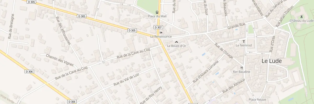 Plan du 57B Bd Fisson au Lude