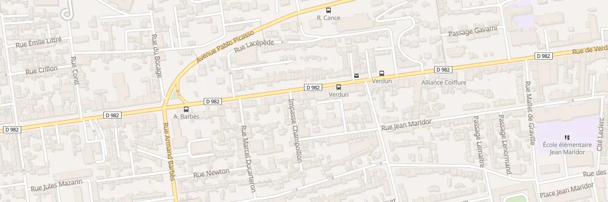 Plan du 94 Rue de Verdun au Havre