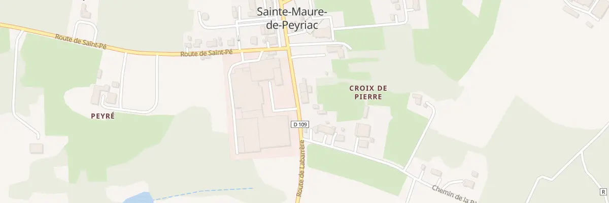 Plan du 165 Rte de Labarrère à Sainte-Maure-de-Peyriac