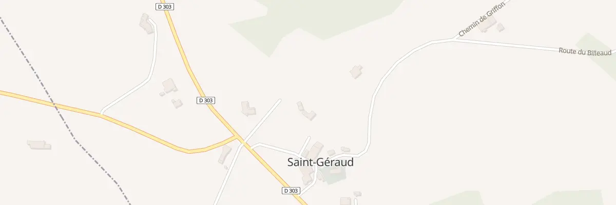 Plan du 7 Rte du Carroussel à Saint-Géraud
