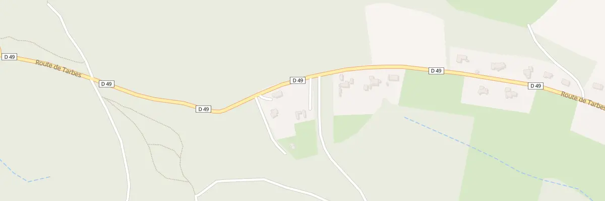 Plan du 77 Rte de Tarbes à Souyeaux