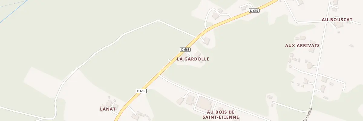 Plan du 104 Au Bois de Saint Etienne à Durance
