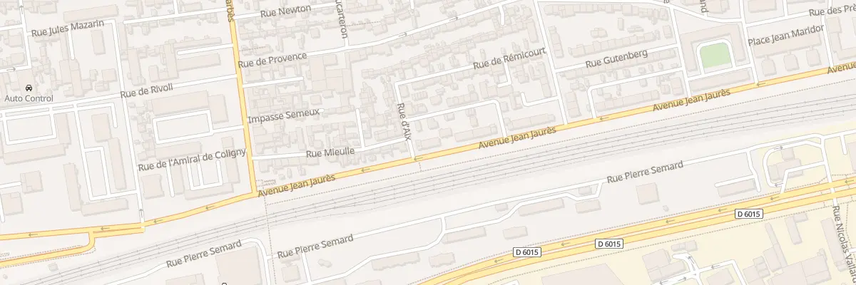Plan du 89 Av Jean Jaurès au Havre