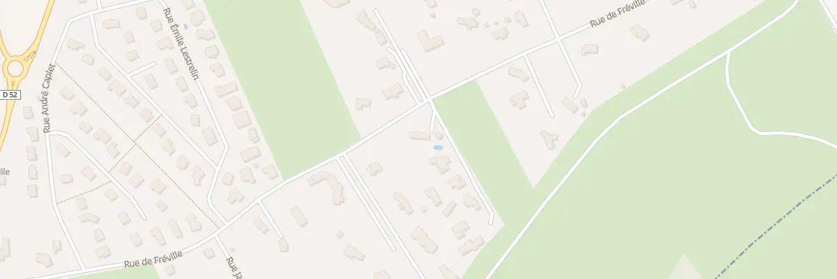 Plan du 28 Rue de Fréville à Fontaine-la-Mallet