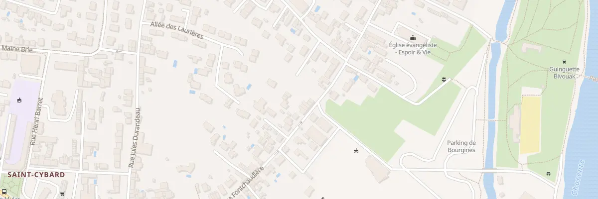 Plan du 167 Rue Fontchaudiere à Angoulême