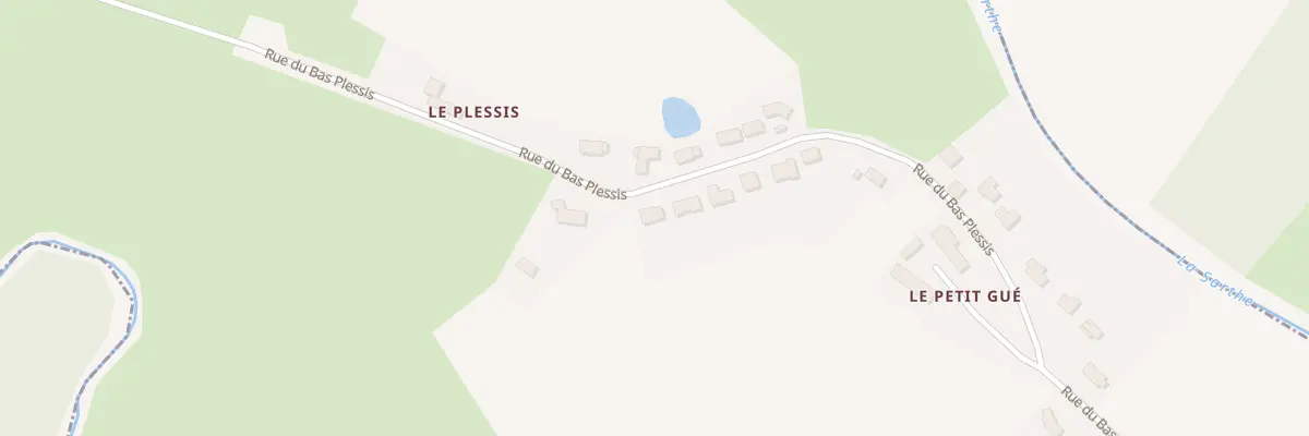 Plan du 71 Rue du Bas Plessis à Chenay