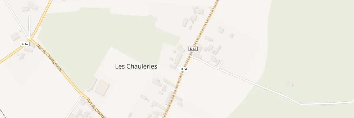 Plan du 14Q Rue des Hautes Chauleries à Guesnes