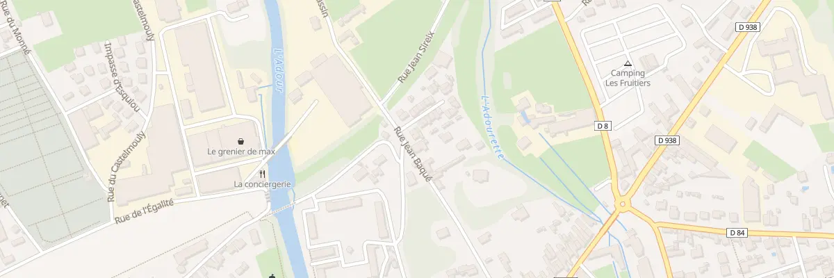 Plan du 14 Rue Jean Baqué à Bagnères-de-Bigorre
