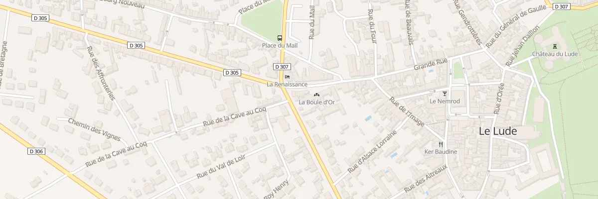 Plan du 70 Imp Boulevard Fisson au Lude
