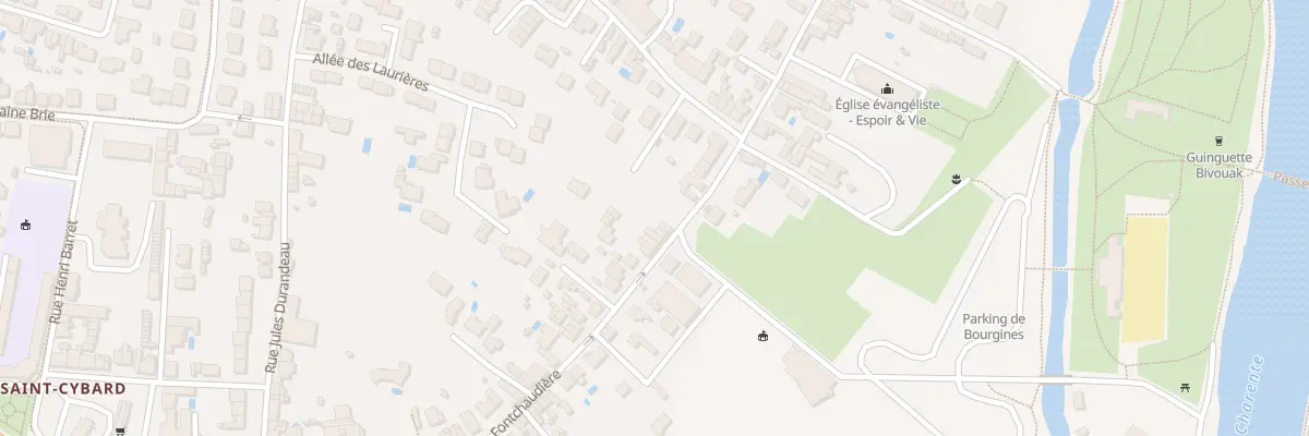 Plan du 171 Rue Fontchaudiere à Angoulême