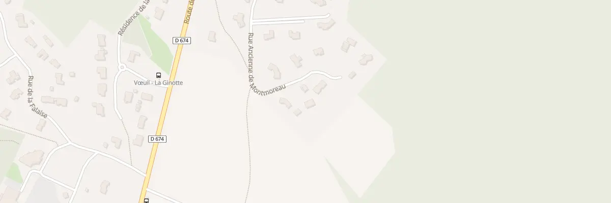 Plan du 6 Lot des Chênes à Vœuil-et-Giget