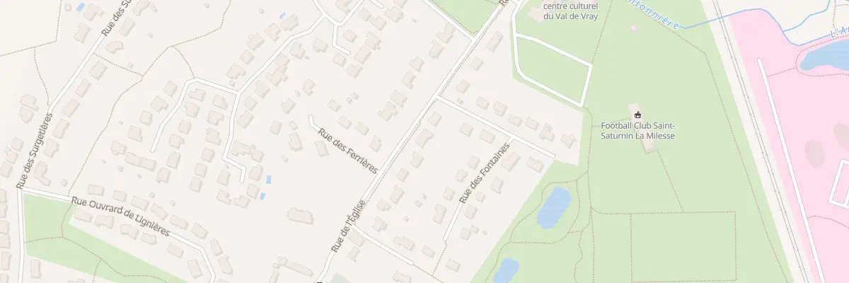 Plan du 15 Rue de l’Eglise à Saint-Saturnin