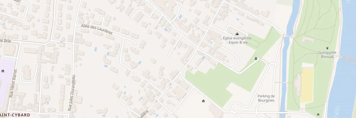 Plan du 189 Rue Fontchaudiere à Angoulême
