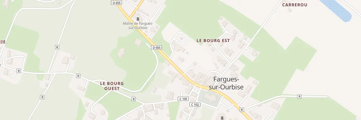 Plan du 181 Av des Platanes à Fargues-sur-Ourbise